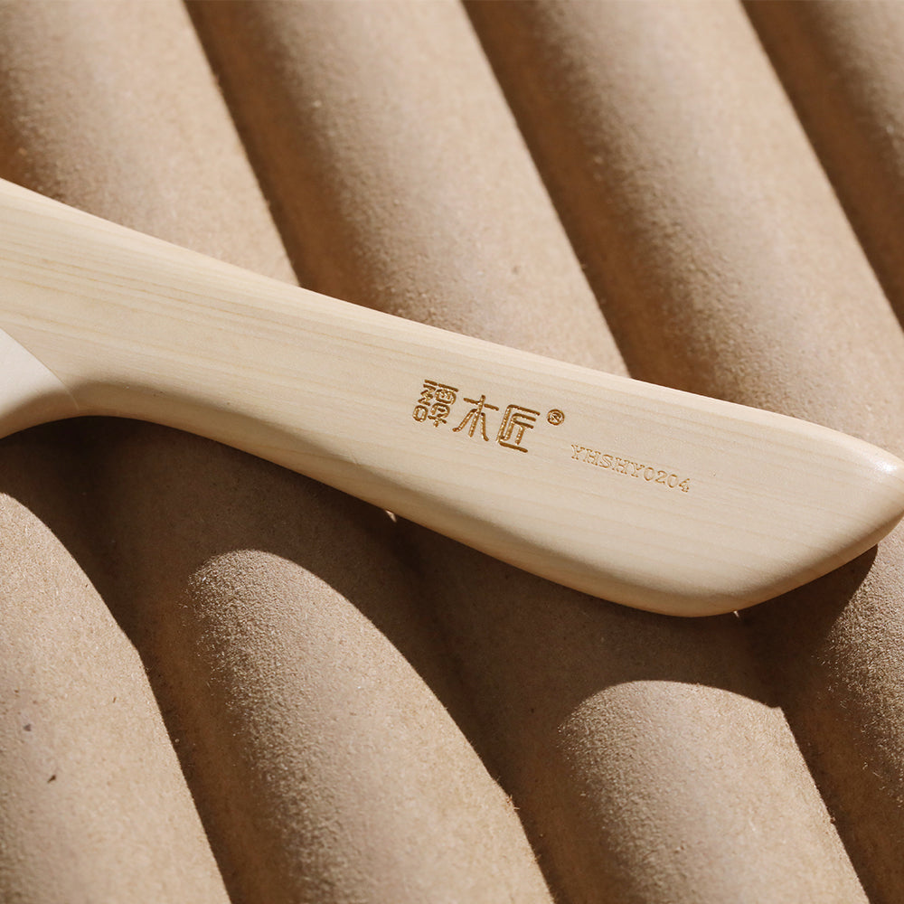 Wooden Fine Tooth Hair Comb-2