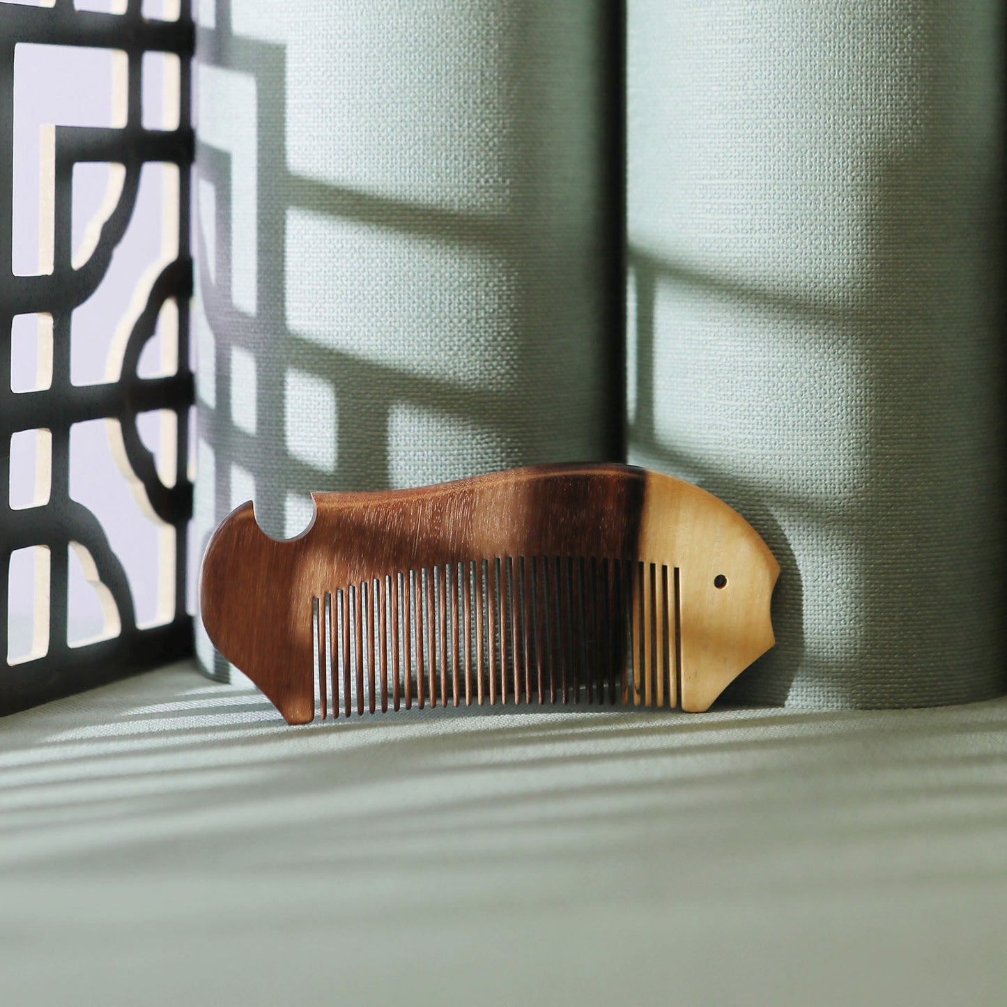 Handcrated Natural Wooden Hair Comb