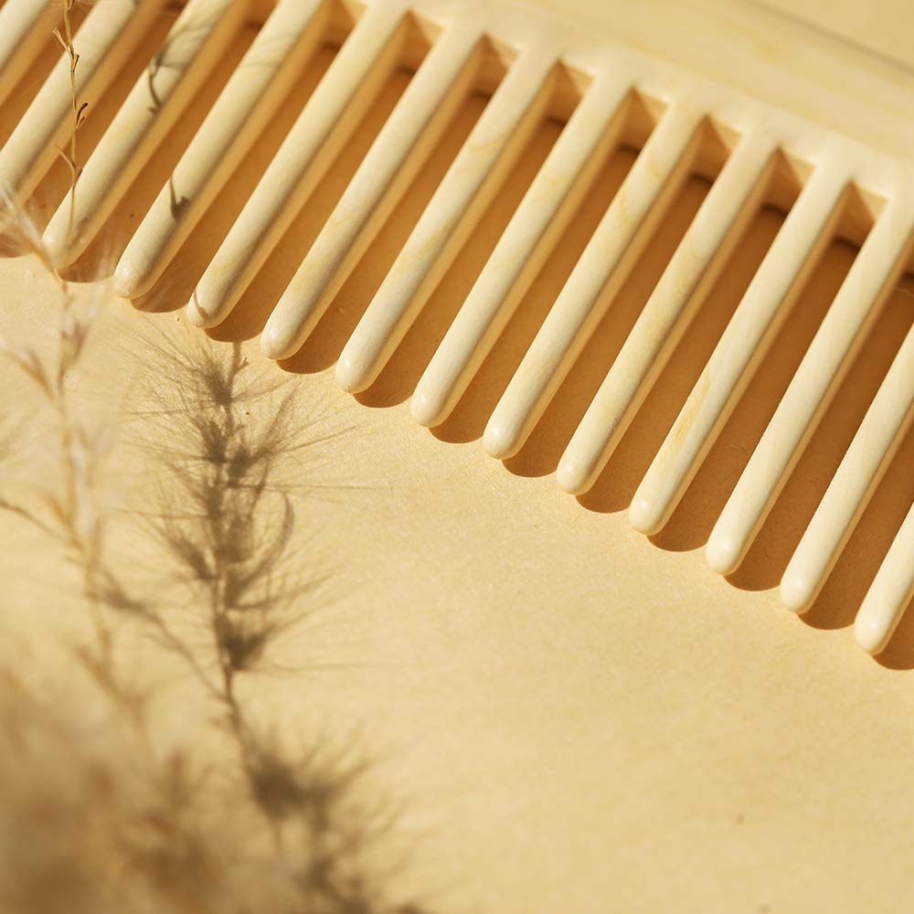 Wooden Wide Tooth Hair Comb