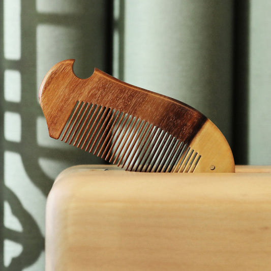 Handcrated Natural Wooden Hair Comb