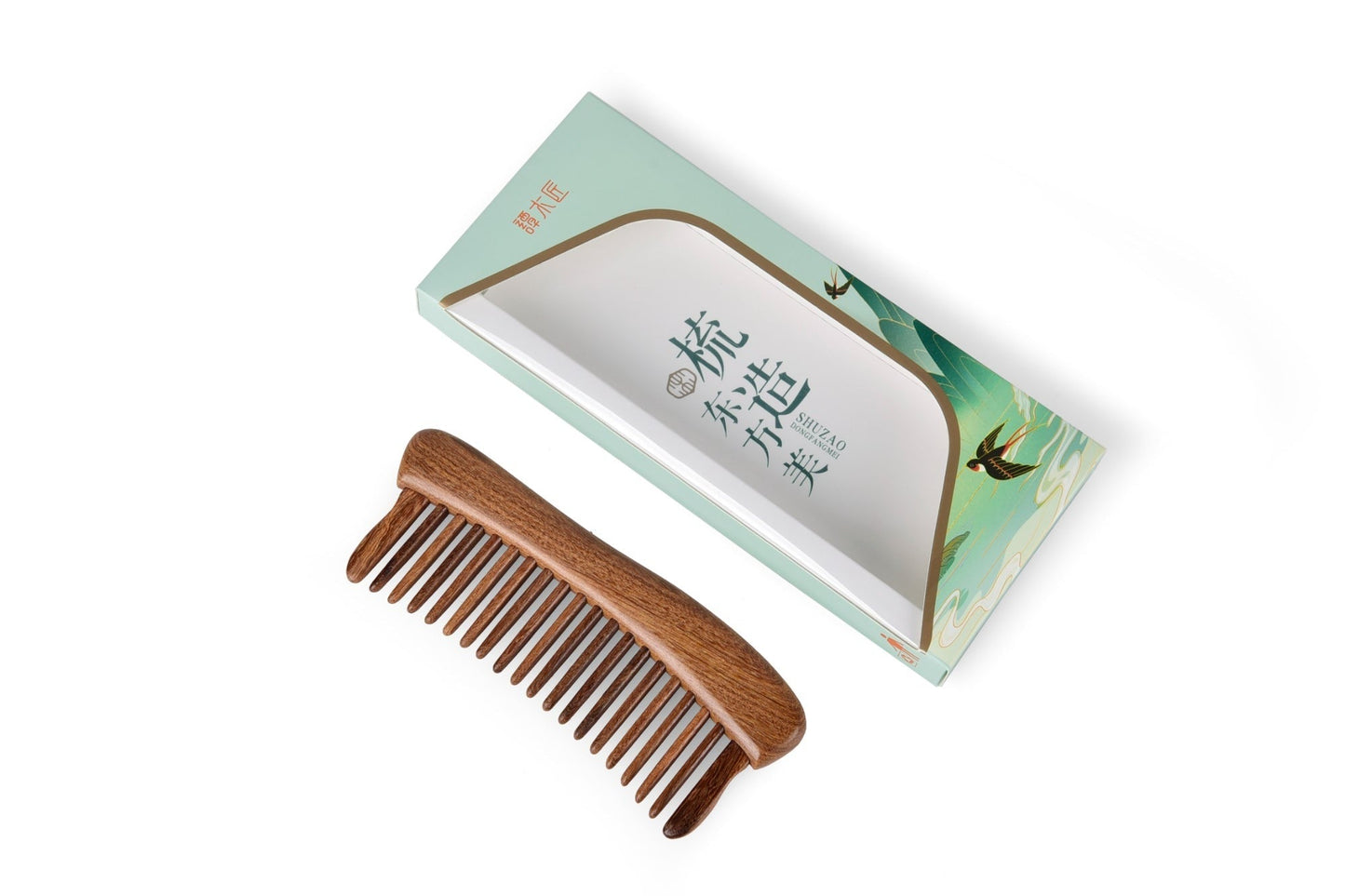 Teak Wood Comb Teeth Inlay