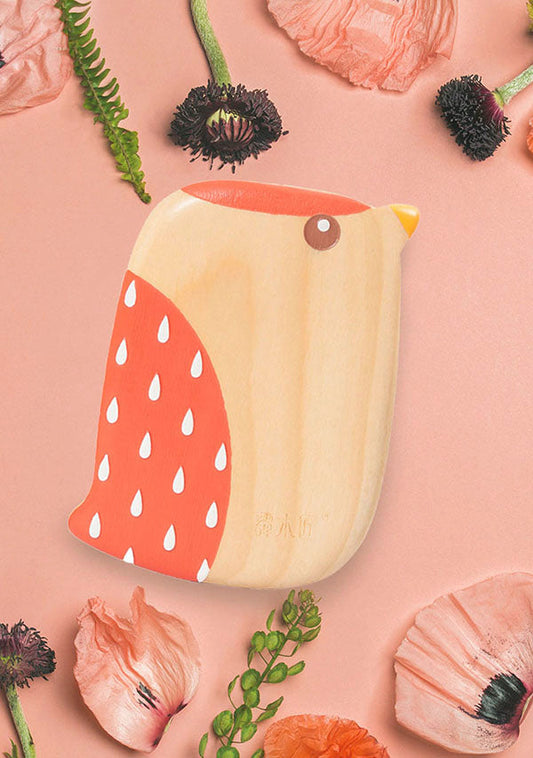 Flame Bird Hair Brush